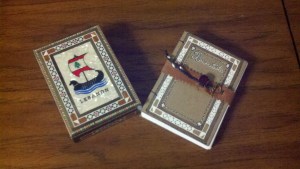 Coptic Stich Hand bound journal by Jess Boctor of PhantomBlondeBooks