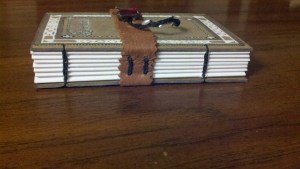 Coptic Stich Hand bound journal by Jess Boctor of PhantomBlondeBooks