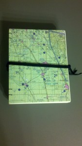 Coptic stitch hand bound jounral by Jessica Boctor of PhantomBlondeBooks